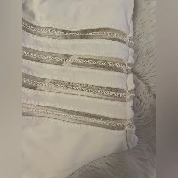 Tularosa white one piece swimsuit. Size medium. - Picture 2 of 3